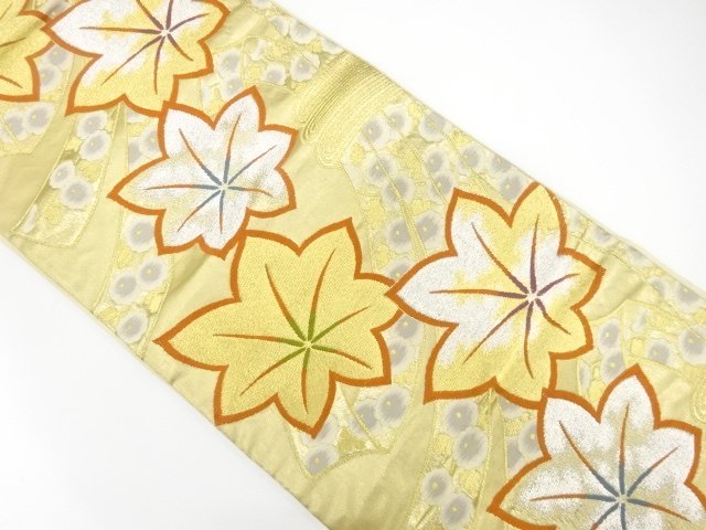 Japanese Kimono / Antique / Fukuro Obi Silk